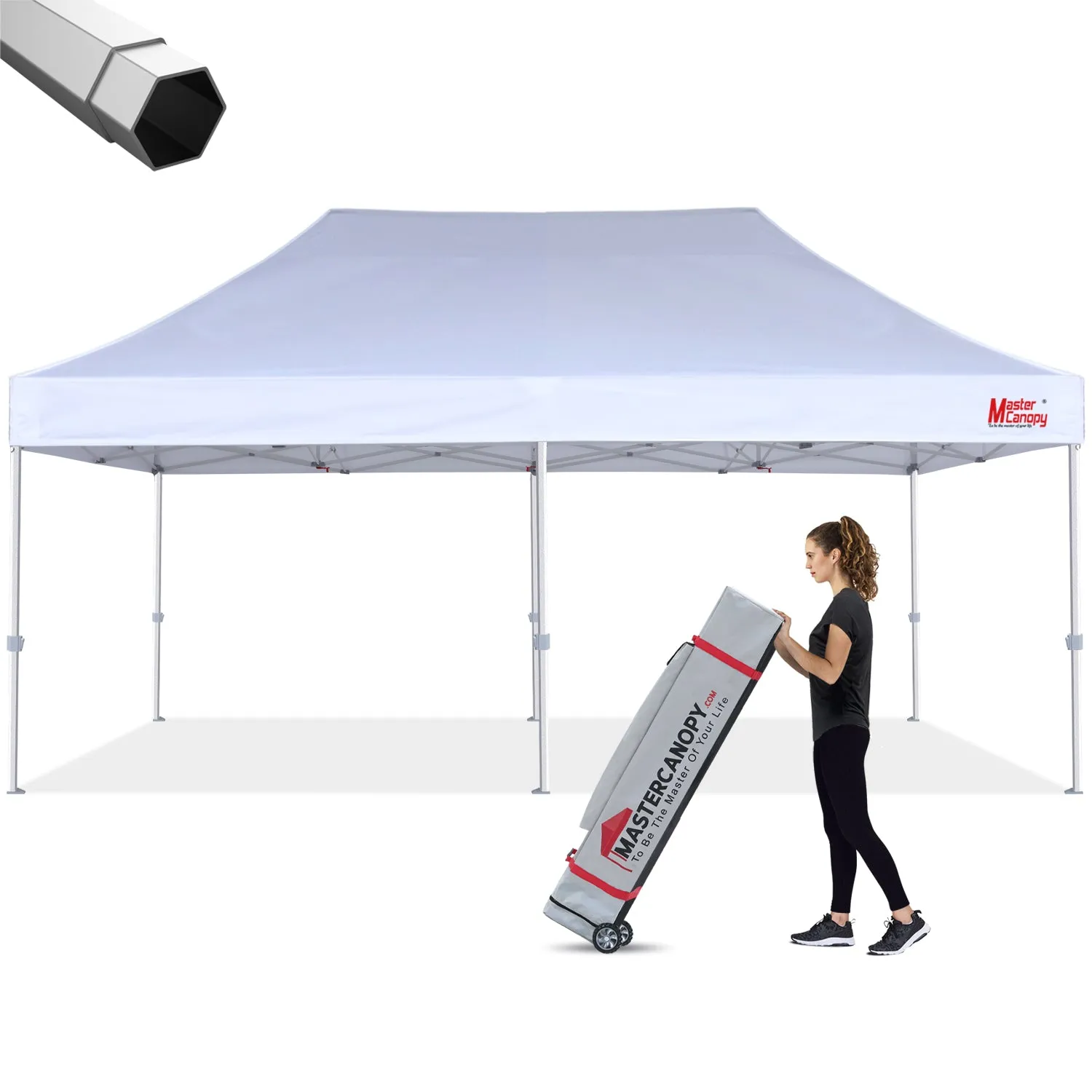 Premium Series Heavy Duty Pop Up 10x10/10x15 Instant Canopy Tent-CA