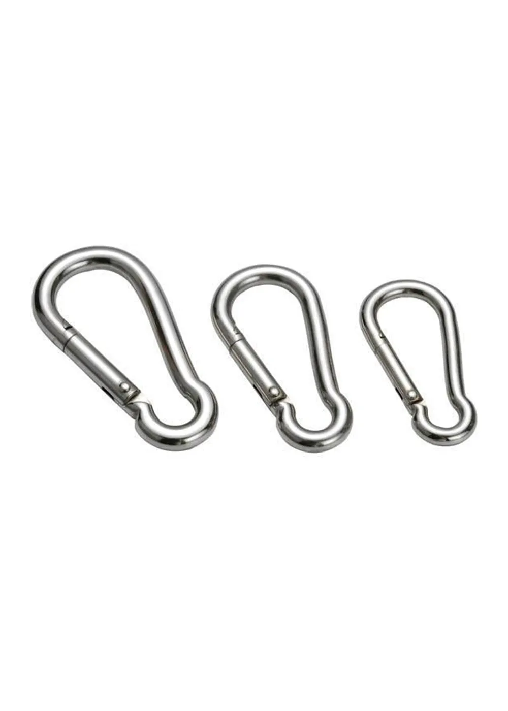 Problue Stainless Steel Carabiner Large 81mm(3.17inch)