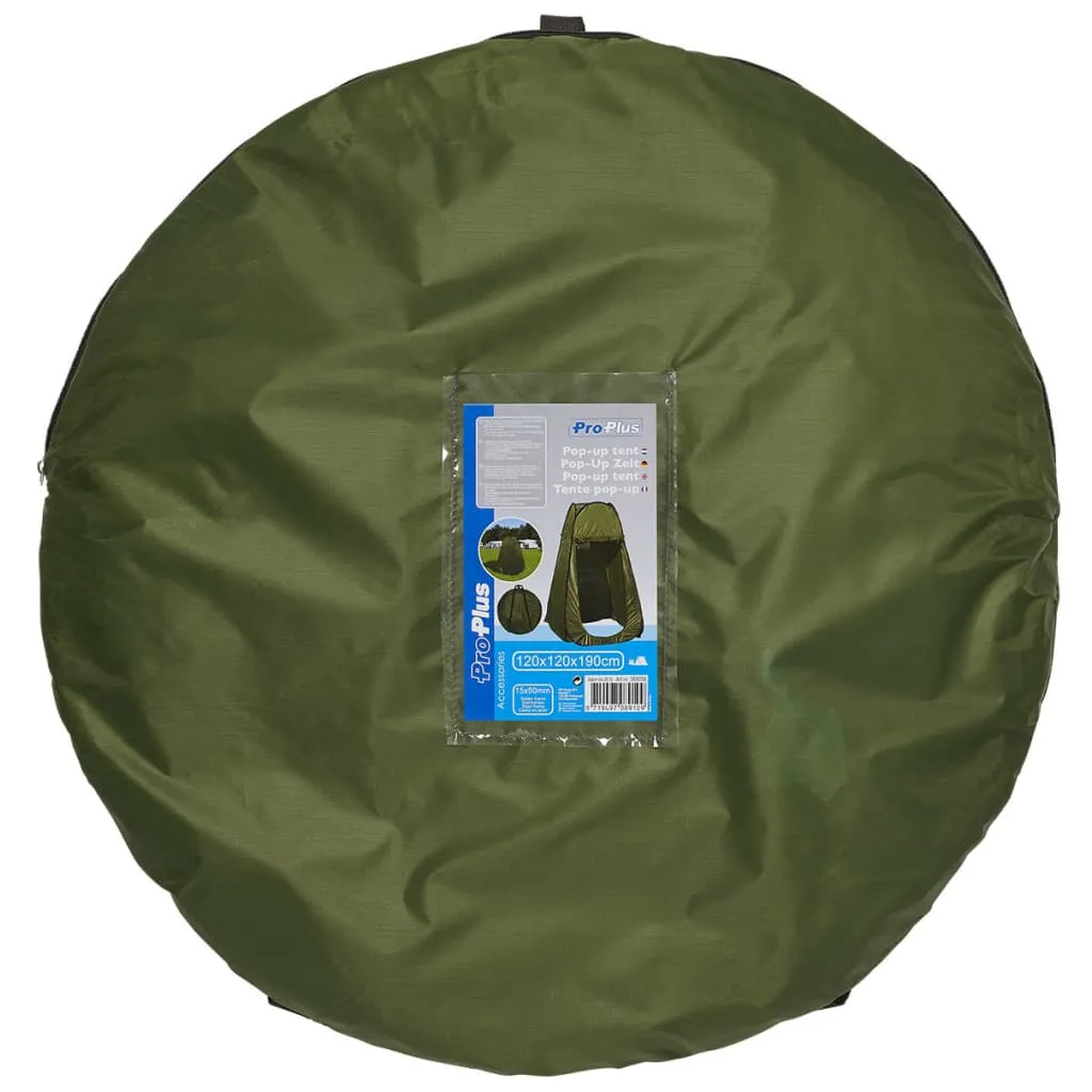 ProPlus Privacytent pop-up polyester groen