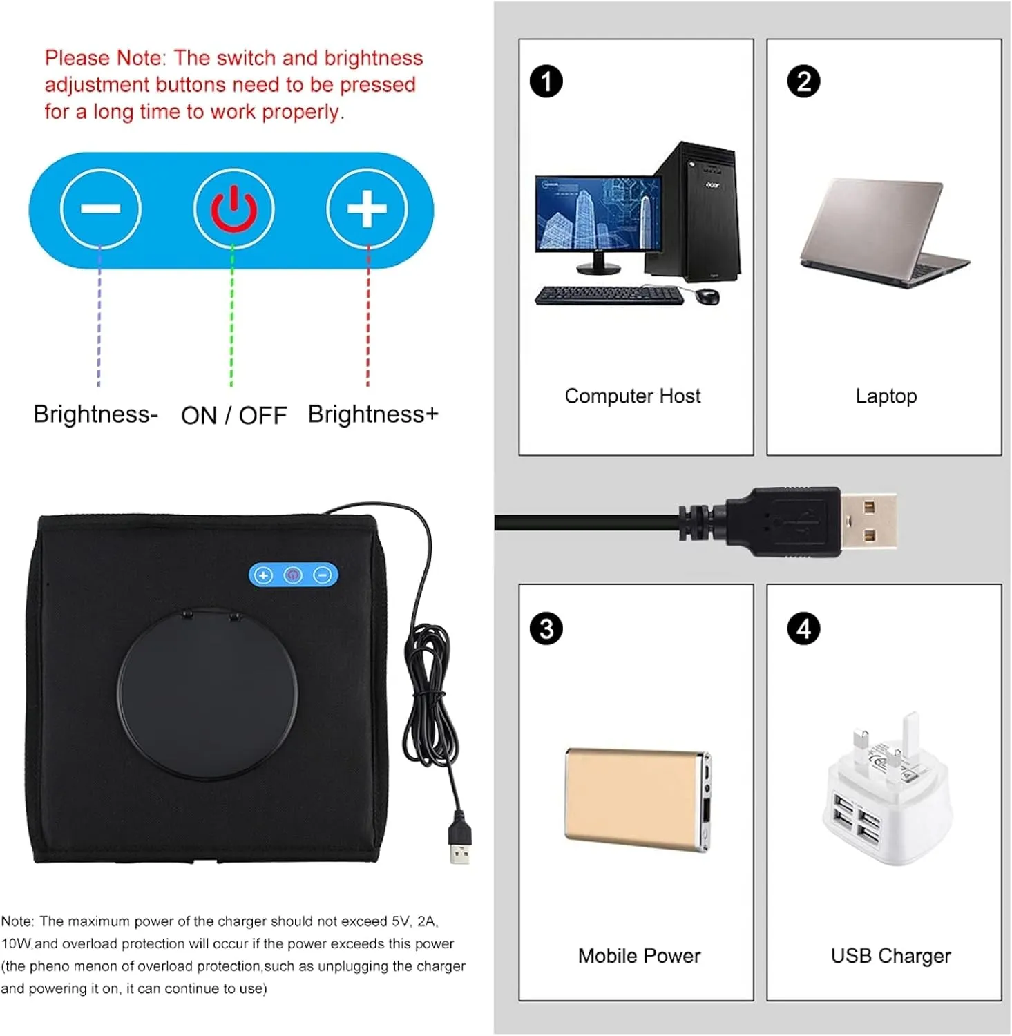 PULUZ Mini Photo Studio Light Box, Portable Folding Photography Light Booth, CRI>95, 96pcs LED Light 6 Kinds Double-Sided Color Backdrops for Small Products(9.8 x 9.8 inch)