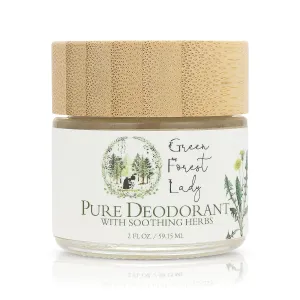 Pure, Organic Deodorant for Women and Men, Aluminum-Free Deodorant, Paraben-Free, Vegan, Natural, Stay Fresh All Day, 5 Natural Scents Available - 2 FL OZ/59.15 ML
