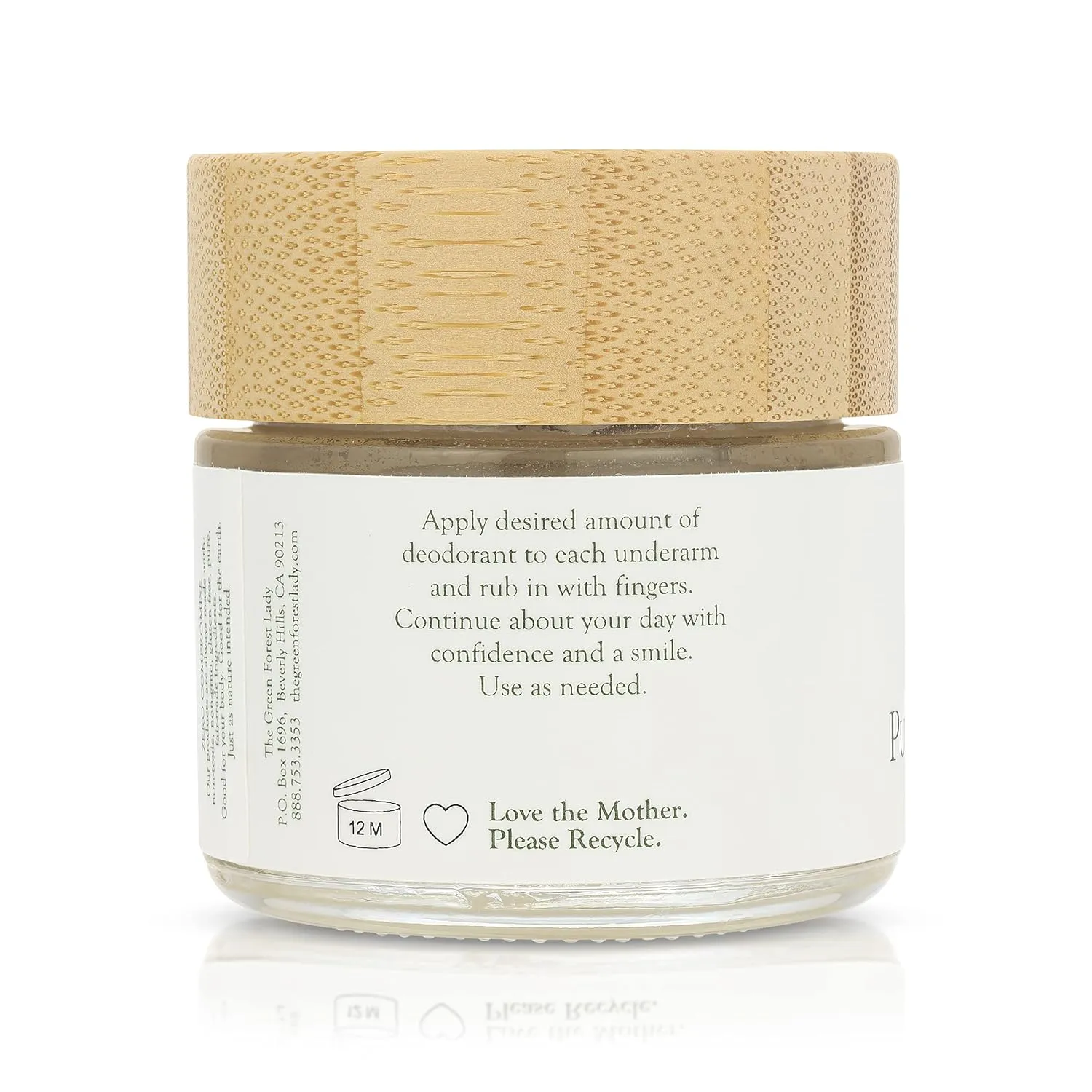 Pure, Organic Deodorant for Women and Men, Aluminum-Free Deodorant, Paraben-Free, Vegan, Natural, Stay Fresh All Day, 5 Natural Scents Available - 2 FL OZ/59.15 ML