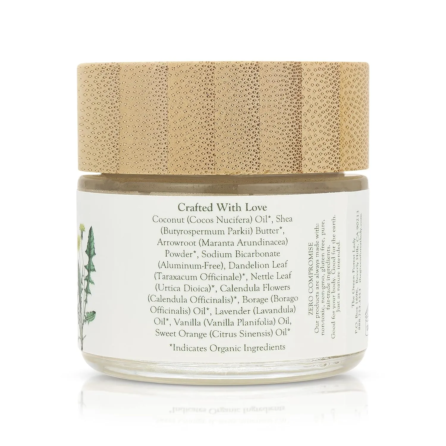 Pure, Organic Deodorant for Women and Men, Aluminum-Free Deodorant, Paraben-Free, Vegan, Natural, Stay Fresh All Day, 5 Natural Scents Available - 2 FL OZ/59.15 ML