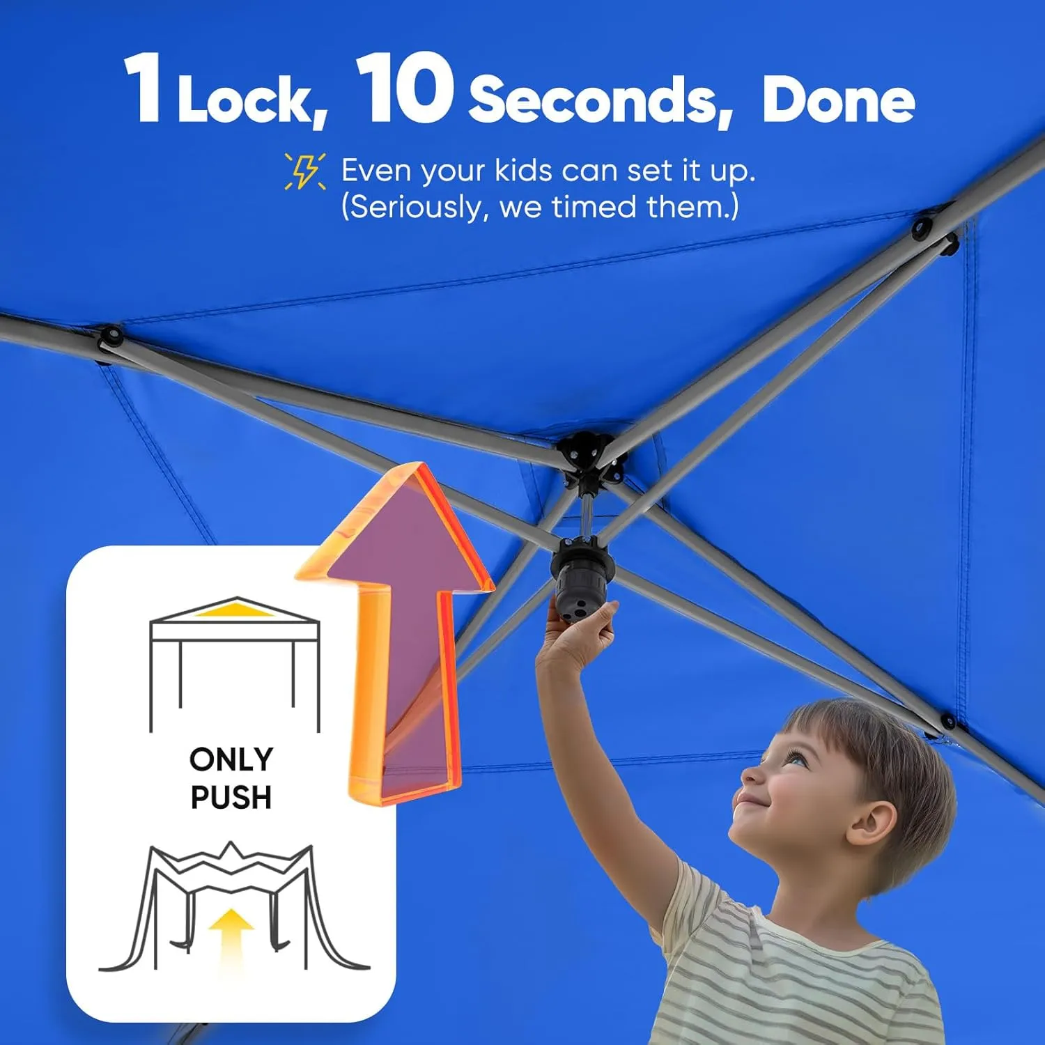 Quictent Privacy 10x10 Pop up Canopy Tent with Sidewalls and Roll-up Ventilated Windows, One Person Setup, Easy Outdoor Commercial Gazebo Shelter Enclosed Waterproof, Bonus 4 Sandbags