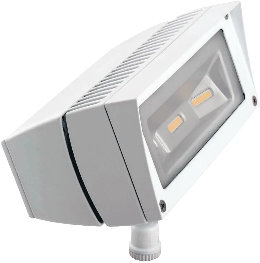 RAB Lighting FFLED18W 18-watt 1624-Lumens 277-volt Aluminum Rectangular Cool LED Floodlight, White