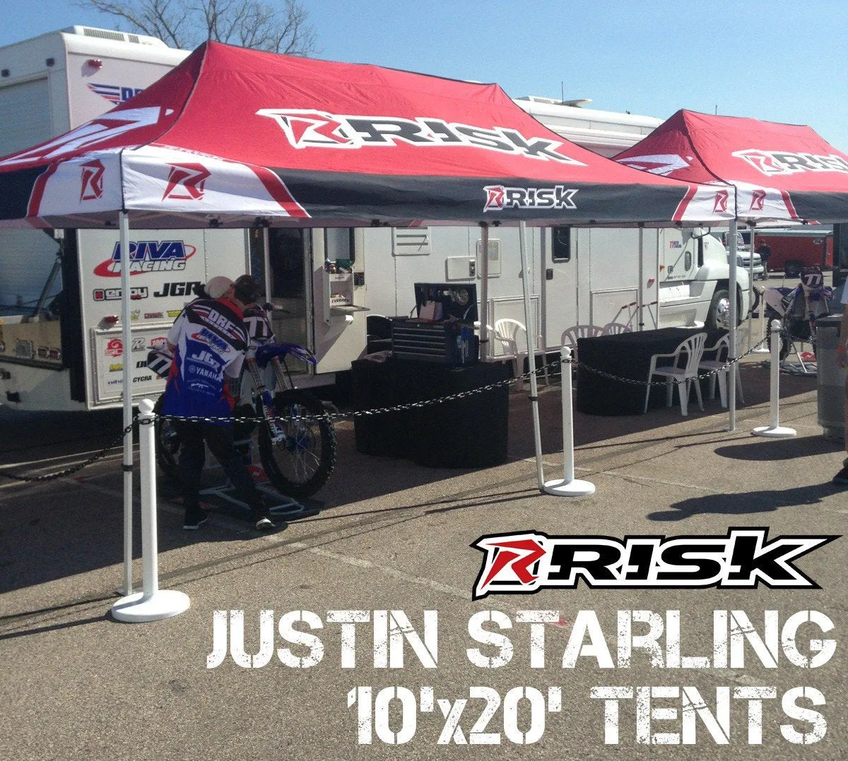 Race Canopy - Premium Pop-Up Pit Tent