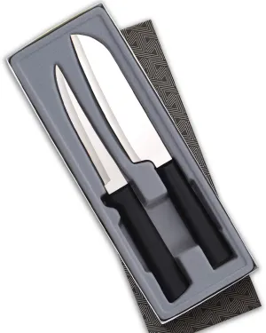 Rada Cutlery 2-Piece Cook’s Choice Knife Gift Set, Black Handles