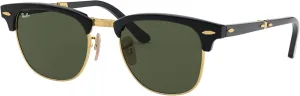 Ray-Ban RB2176 Clubmaster Folding Square Sunglasses