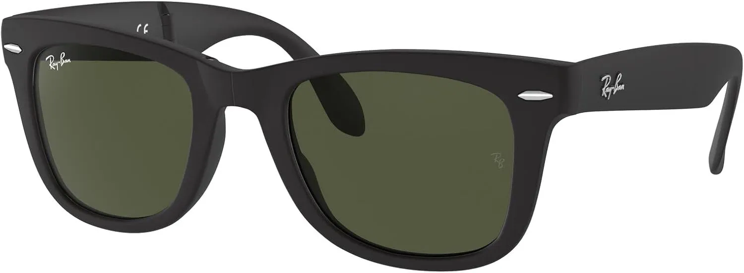 Ray-Ban RB4105 Folding Wayfarer Square Sunglasses