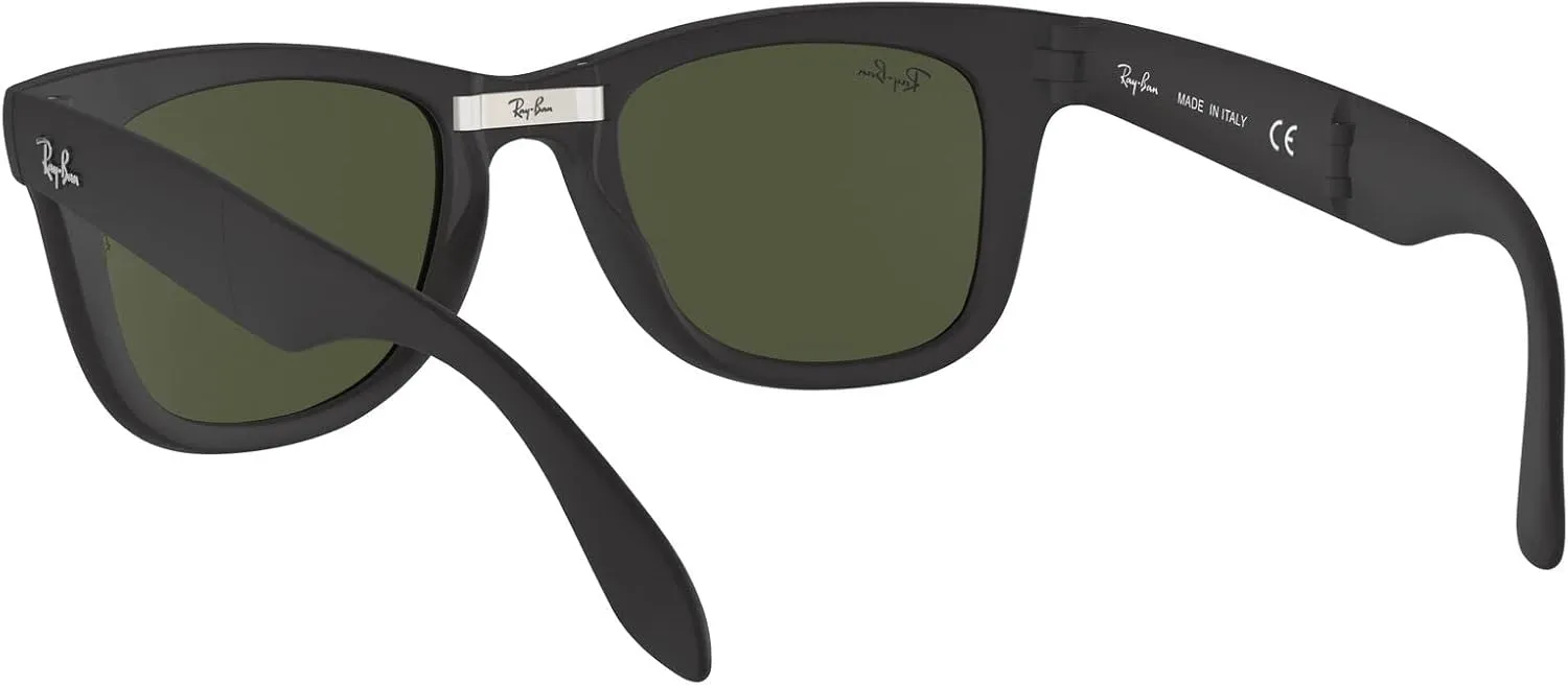 Ray-Ban RB4105 Folding Wayfarer Square Sunglasses