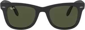 Ray-Ban RB4105 Folding Wayfarer Square Sunglasses