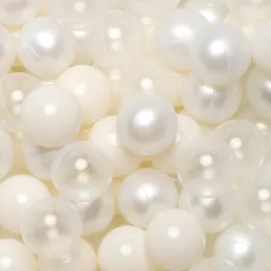 Realhaha Ball Pit Balls 100 Play Balls Plastic Balls for Baby Girls Toddlers Kids Play Tent Pool Playhouse Playpen Party Decoration 2.2 2.36 2.75 Inch
