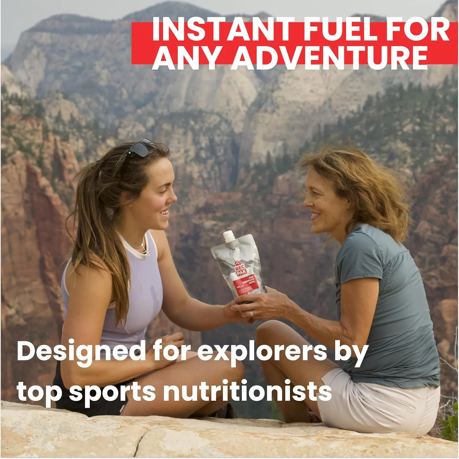 RecPak Performance Ultralight Instant Meals For Your Next Adventure | 700 Cal 42g Protein I Vanilla Chai (3-Pack)