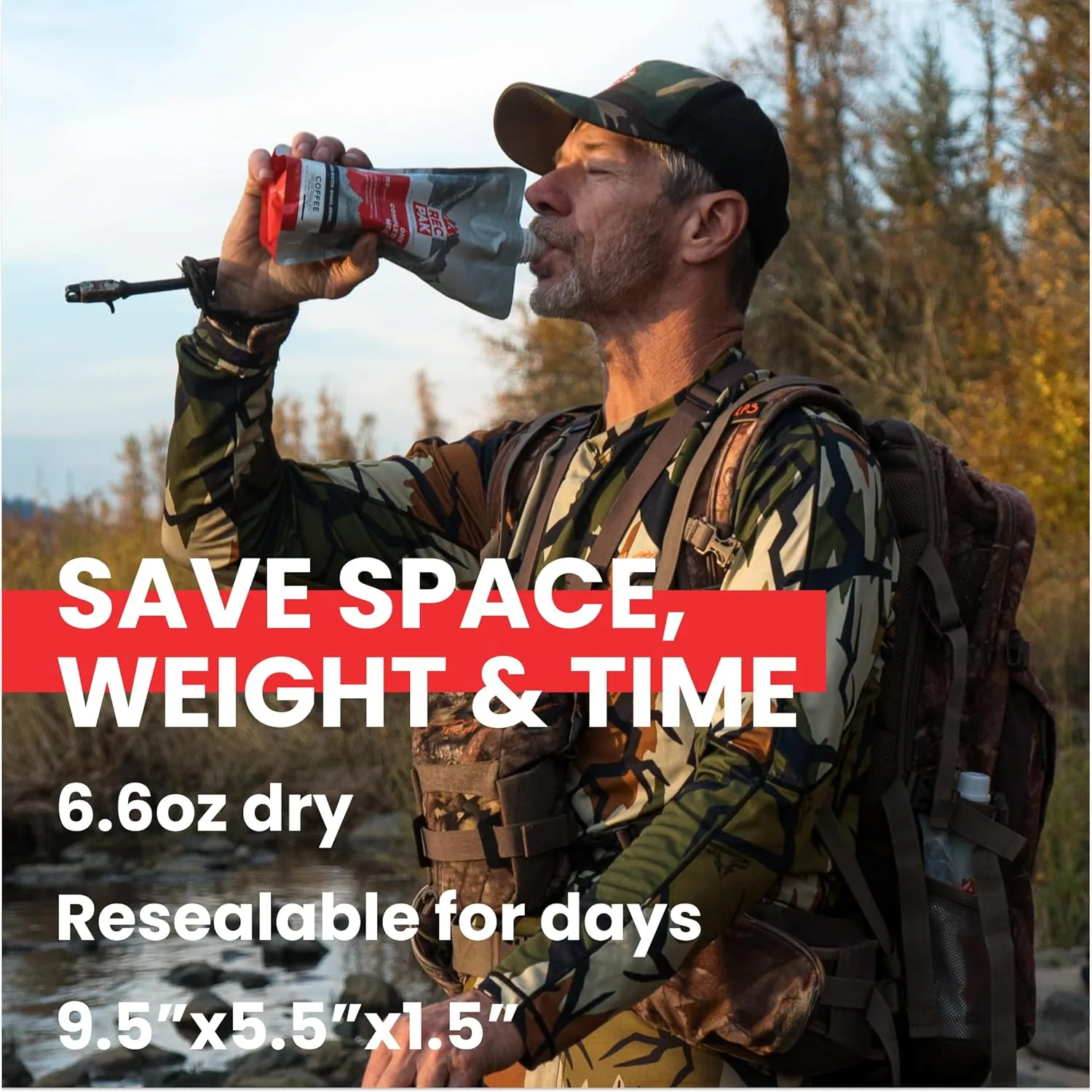 RecPak Performance Ultralight Instant Meals For Your Next Adventure | 700 Cal 42g Protein I Vanilla Chai (3-Pack)