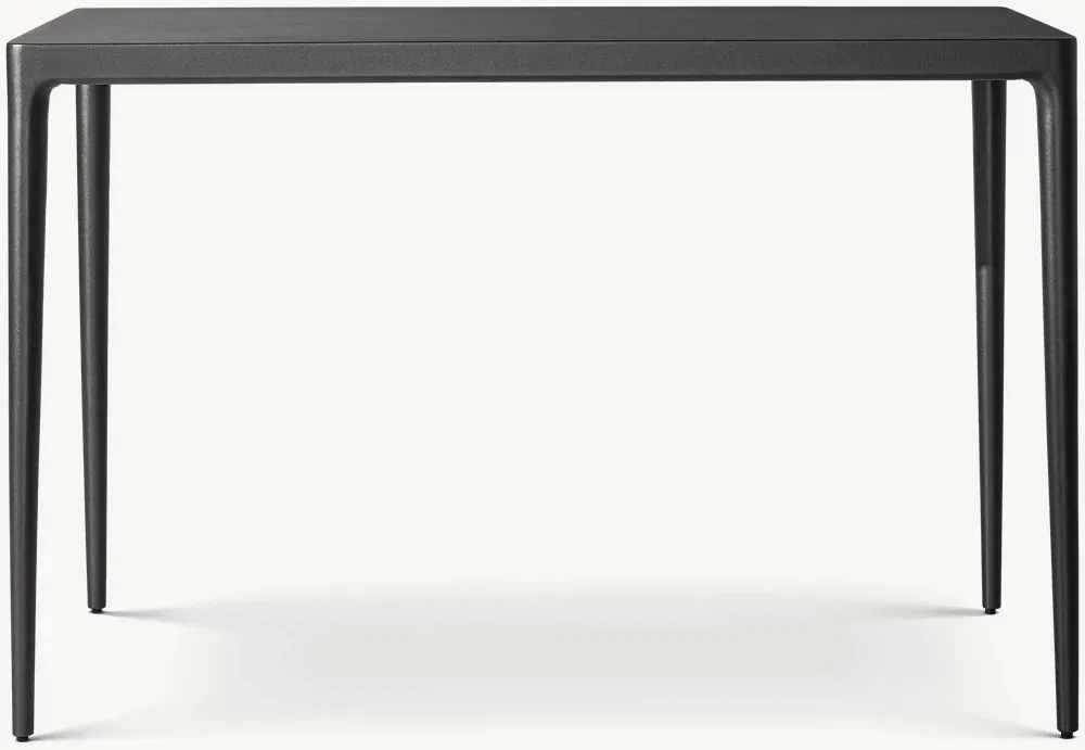 RH Laurel Aluminum Bar Table