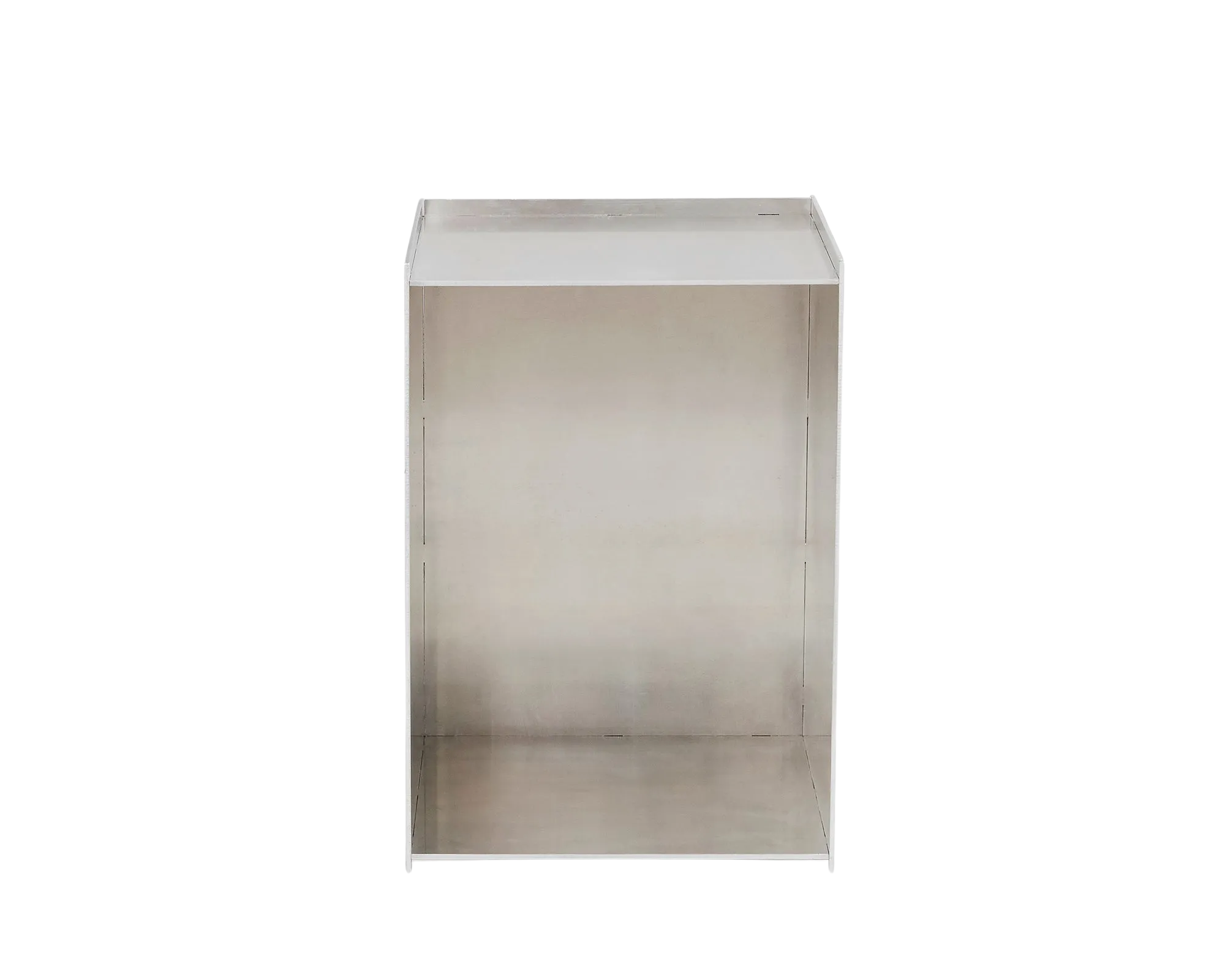 Rivet Box Table | Aluminum