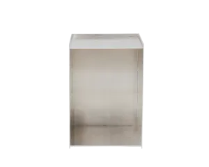 Rivet Box Table | Aluminum