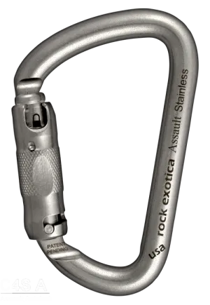 Rock Exotica Assault Stainless Steel Carabiners