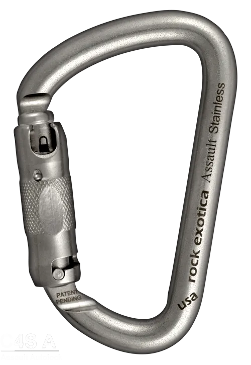Rock Exotica Assault Stainless Steel Carabiners