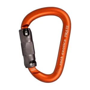 Rock Exotica C1A Pirate Auto-Lock Carabiner, Orange