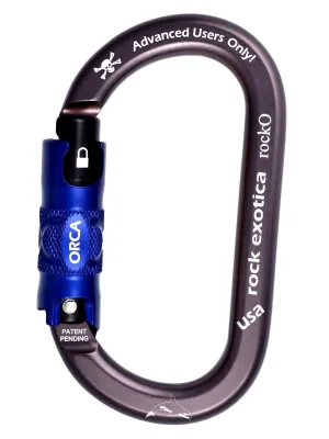 Rock Exotica Carabiners Aluminum RockO ORCA-Lock - C3O