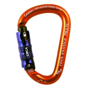 Rock Exotica Pirate Orca lock Carabiner