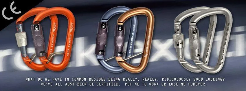 Rock Exotica RockD ORCA Lock Carabiners