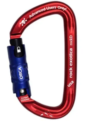 Rock Exotica RockD ORCA Lock Carabiners