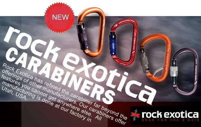 Rock Exotica RockD ORCA Lock Carabiners