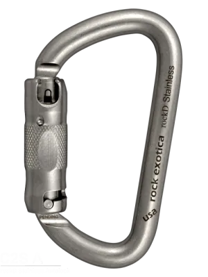 Rock Exotica RockD Stainless Carabiner