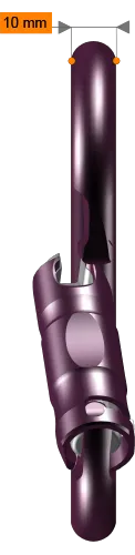 Rock Exotica rockO  Auto-Lock    Carabiner -  24Kn