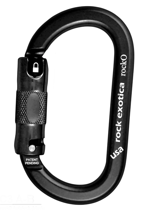 Rock Exotica rockO  Auto-Lock    Carabiner -  24Kn