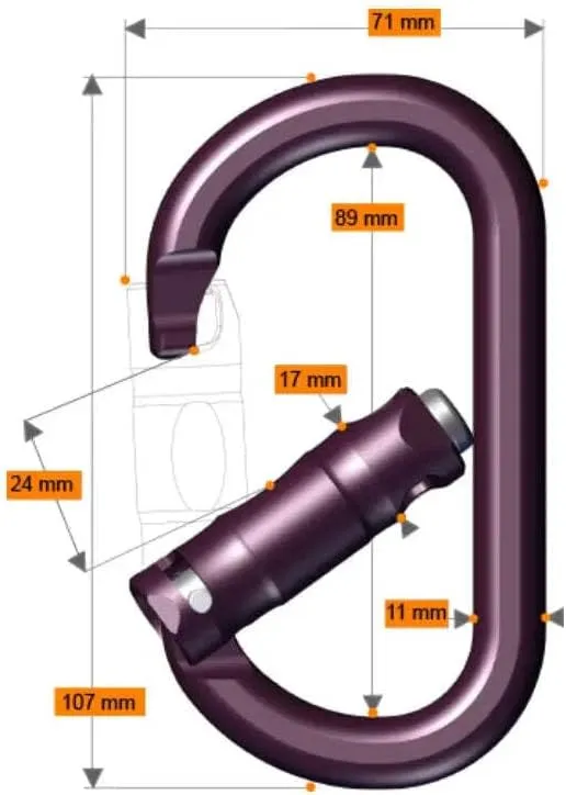 Rock Exotica Rocko Carabiner