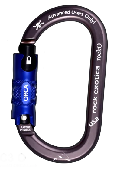 Rock Exotica rockO Orca-Lock Carabiner