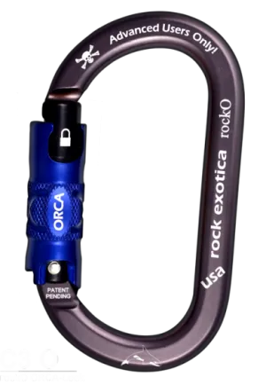 Rock Exotica rockO Orca-Lock Carabiner