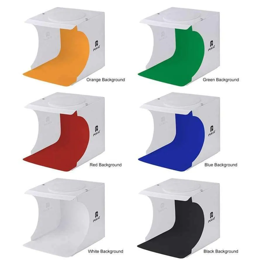 Rynx | Mini Light Box Double LED Light Room Photo Studio Photography Lighting Shooting Tent Background Cube Box Photo Studio Dropship New