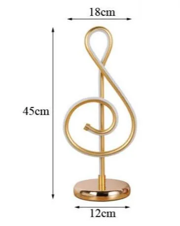 Rynx | Music Notes Table Lamp