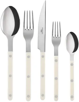 Sabre Flatware Bistrot Stainless Steel Ivory 5pcs Service for 4 (20 pieces)
