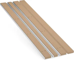 SainSmart Genmitsu 2080 Aluminum & MDF Hybrid Spoilboard Table for 4040 Reno CNC Router Milling Machine, Expand The Work Area to X-600 x Y-800mm (23.6’’ x 31.5’’)