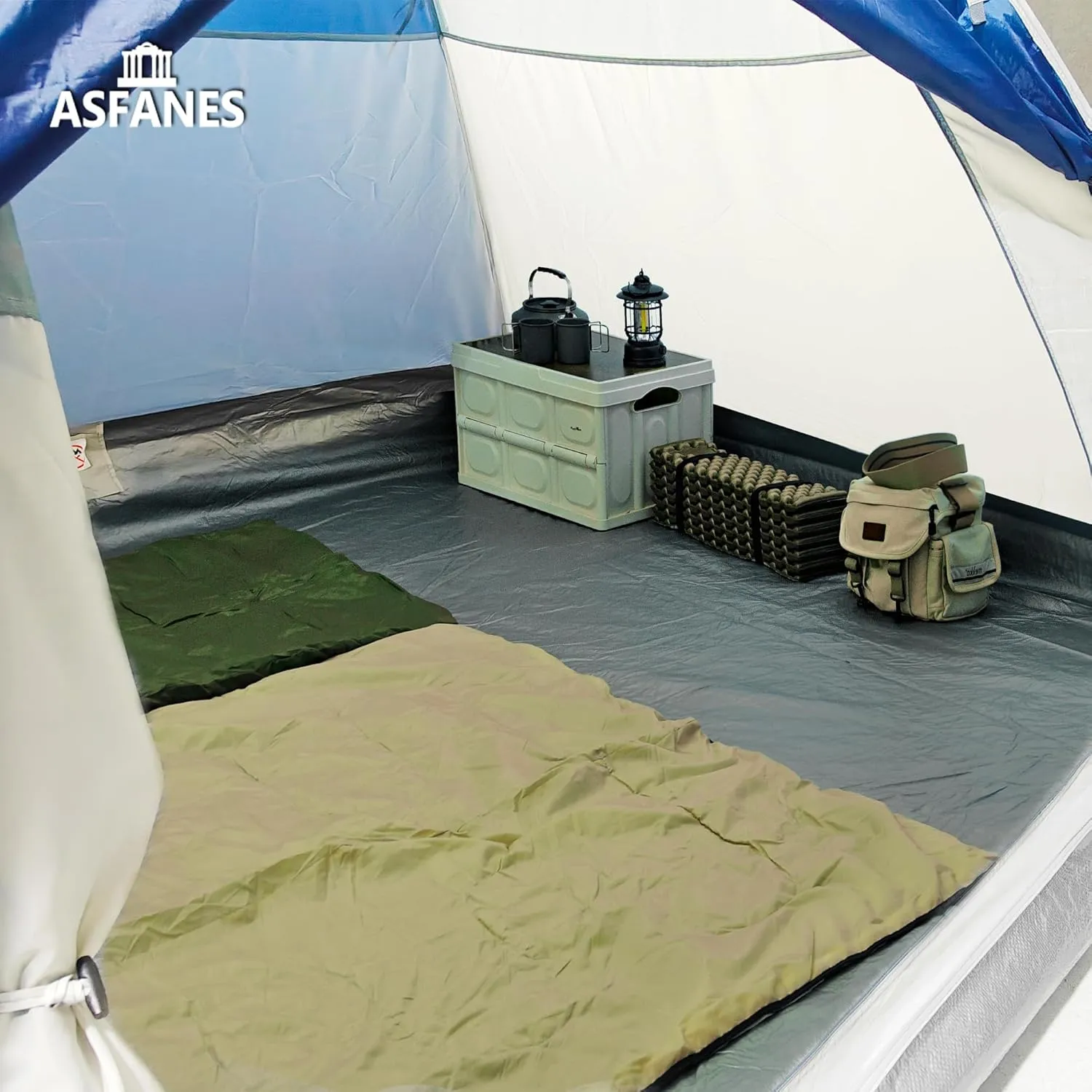 Screened Camping Tent, 4/6 Person Waterproof, Haven Tent, Backpack Double Layer Camping Tents with Canopy, Easy Setup and Portable Shelter for Outdoor, Picnic, Camping, Family Gathering.