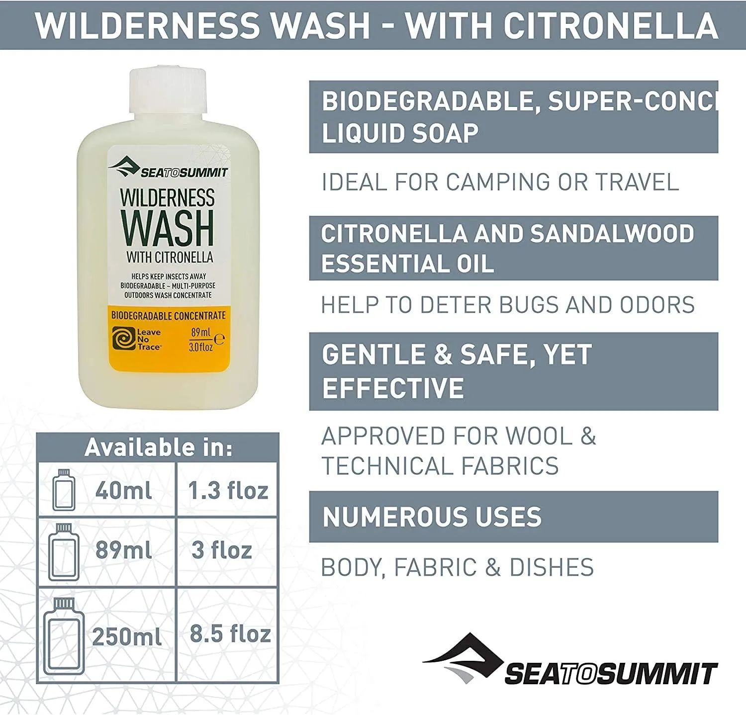 Sea To Summit Citronella Wilderness Wash