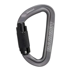 Sender Twistlock Carabiner, Grey