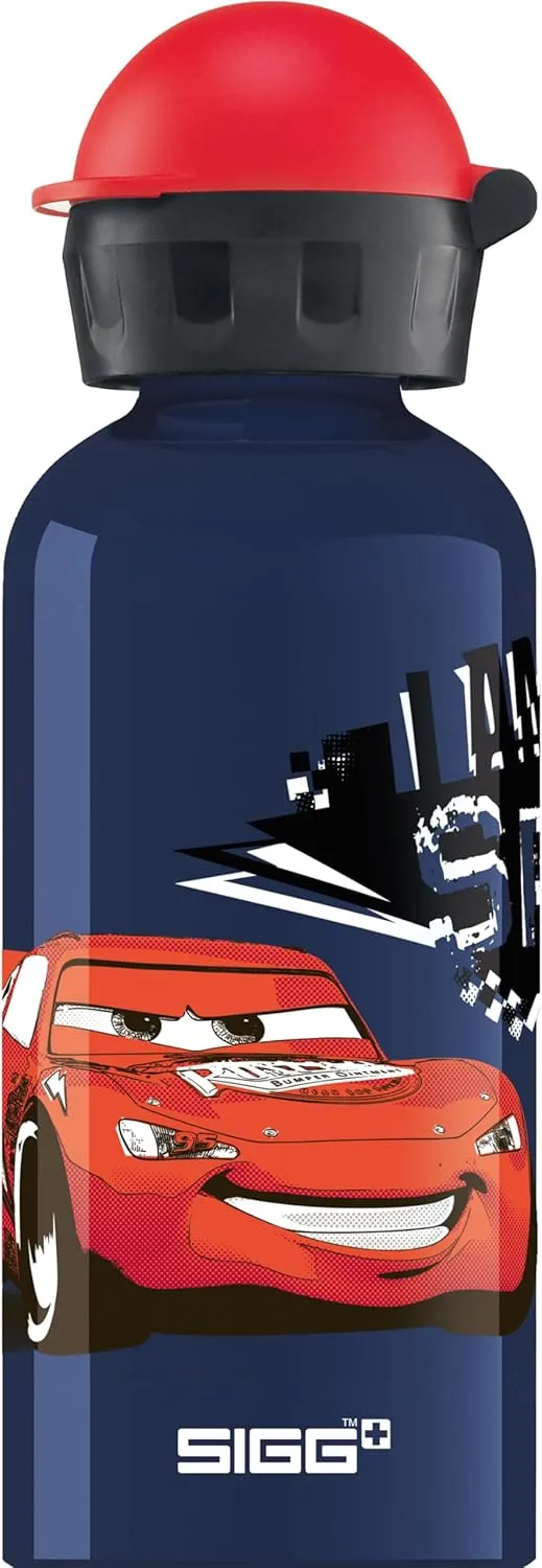 Sigg Children "Cars" Drinking Bottle, Multicolor, 14 oz