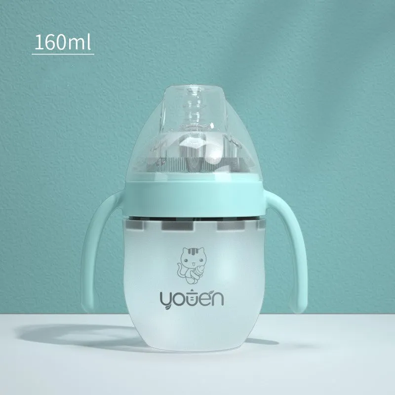 Silicone Baby Bottle – Soft, Spill-Proof & Anti-Drop