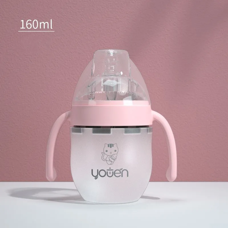 Silicone Baby Bottle – Soft, Spill-Proof & Anti-Drop