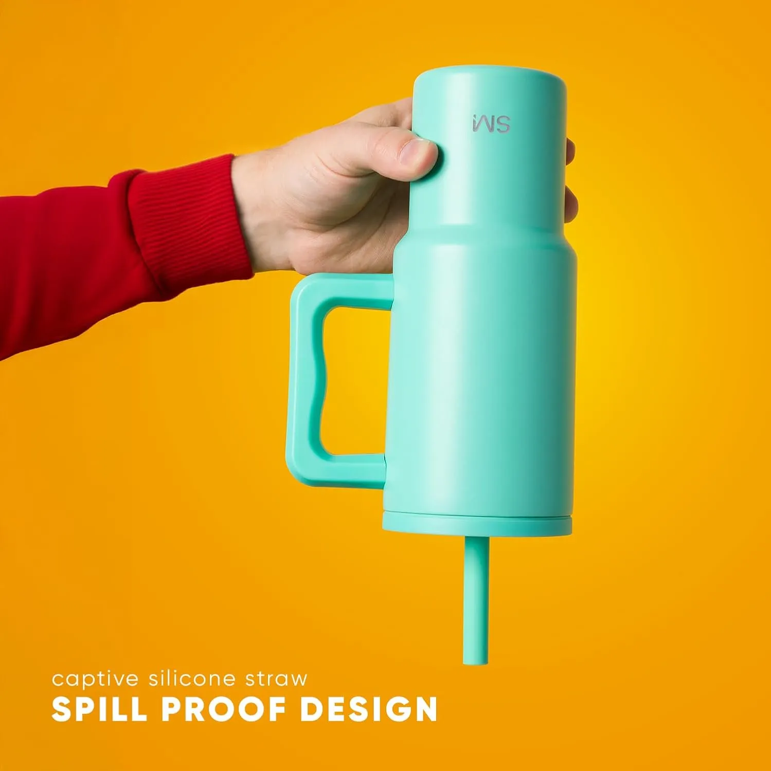 Simple Modern Kids 24 oz Tumbler with Handle and Silicone Straw Lid | Spill Proof and Leak Resistant | Reusable Stainless Steel Bottle | Gift for Kids Boys Girls | Trek Collection | Confetti
