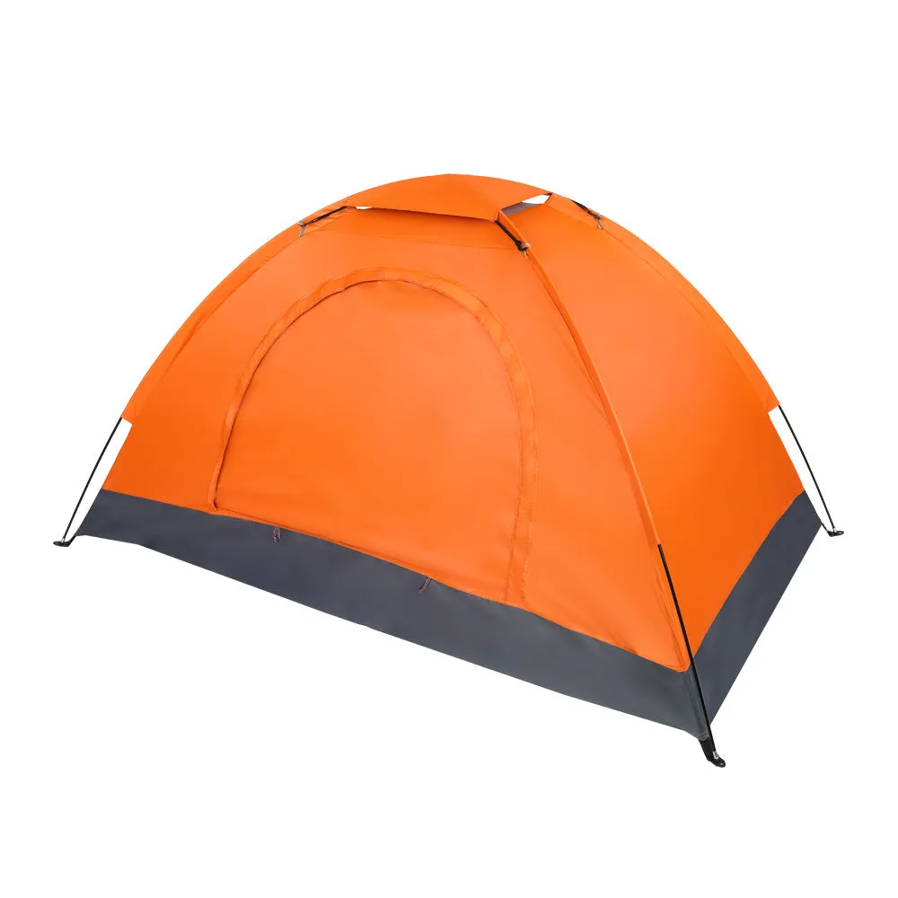 Single-person Single-layer Tent Orange