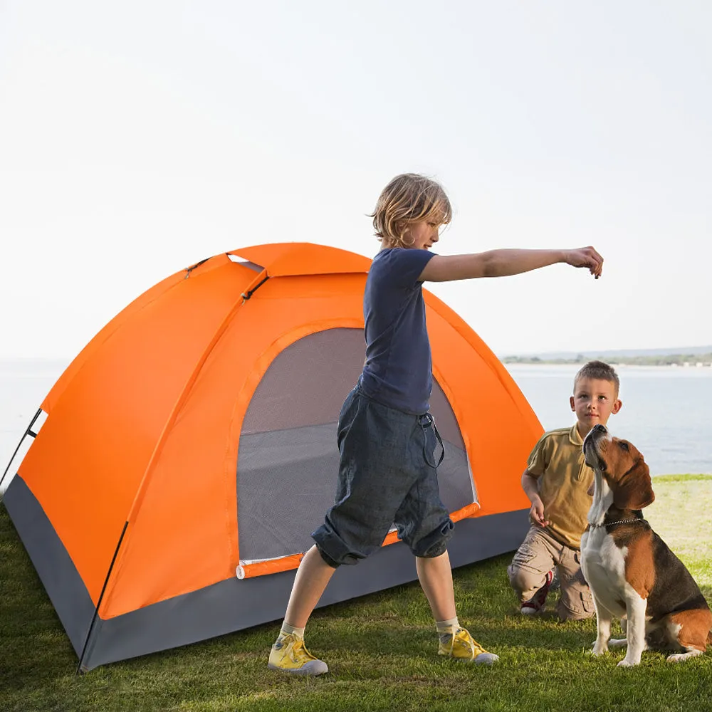 Single-person Single-layer Tent Orange