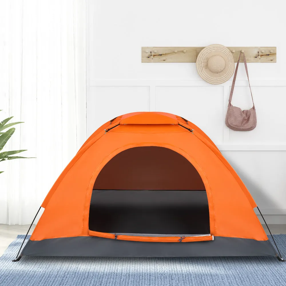 Single-person Single-layer Tent Orange
