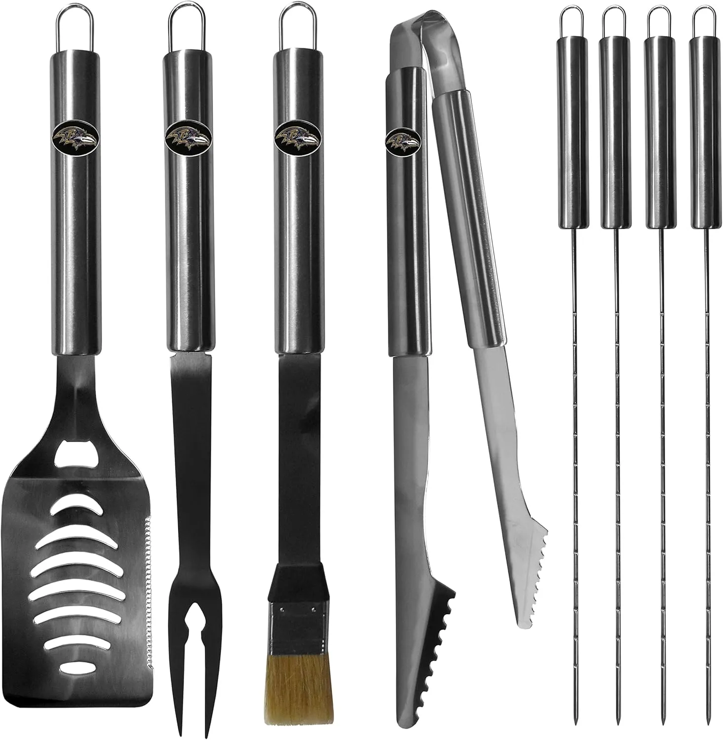 Siskiyou NFL 8 Piece BBQ Set with Case